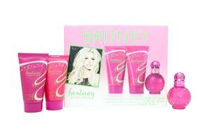 Britney Spears Fantasy Gift Set 15ml EDP + 50ml Shower Gel + 30ml Body Souflee