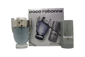 Paco Rabanne Invictus Gift Set 100ml EDT + 75ml Deodorant Stick