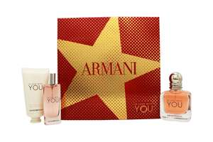 Giorgio Armani Emporio Armani In Love With You for Her Gift Set 50ml EDP + 15ml EDP + 50ml Hand Cream