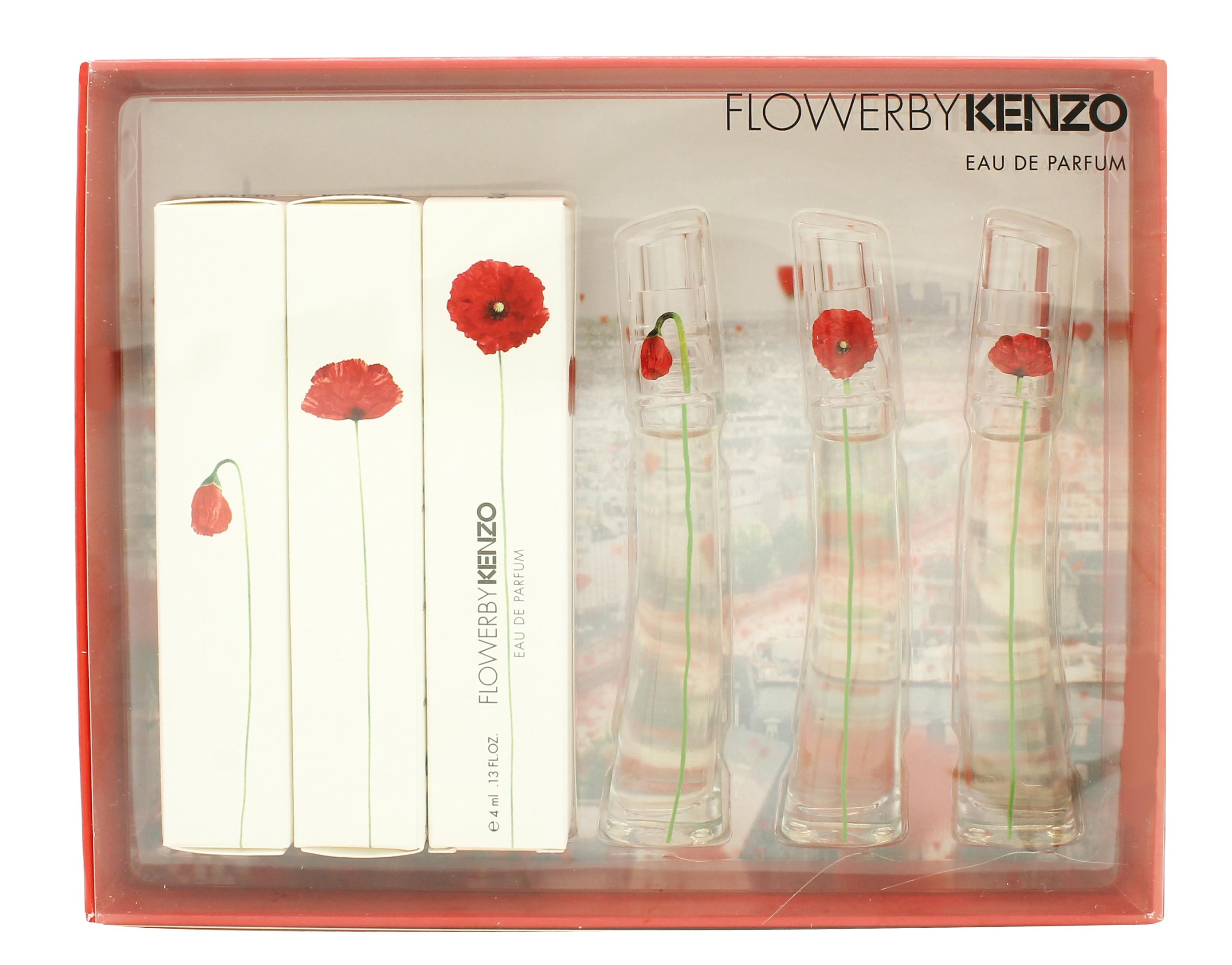 Kenzo Flower Gift Set 3 x 4ml EDP