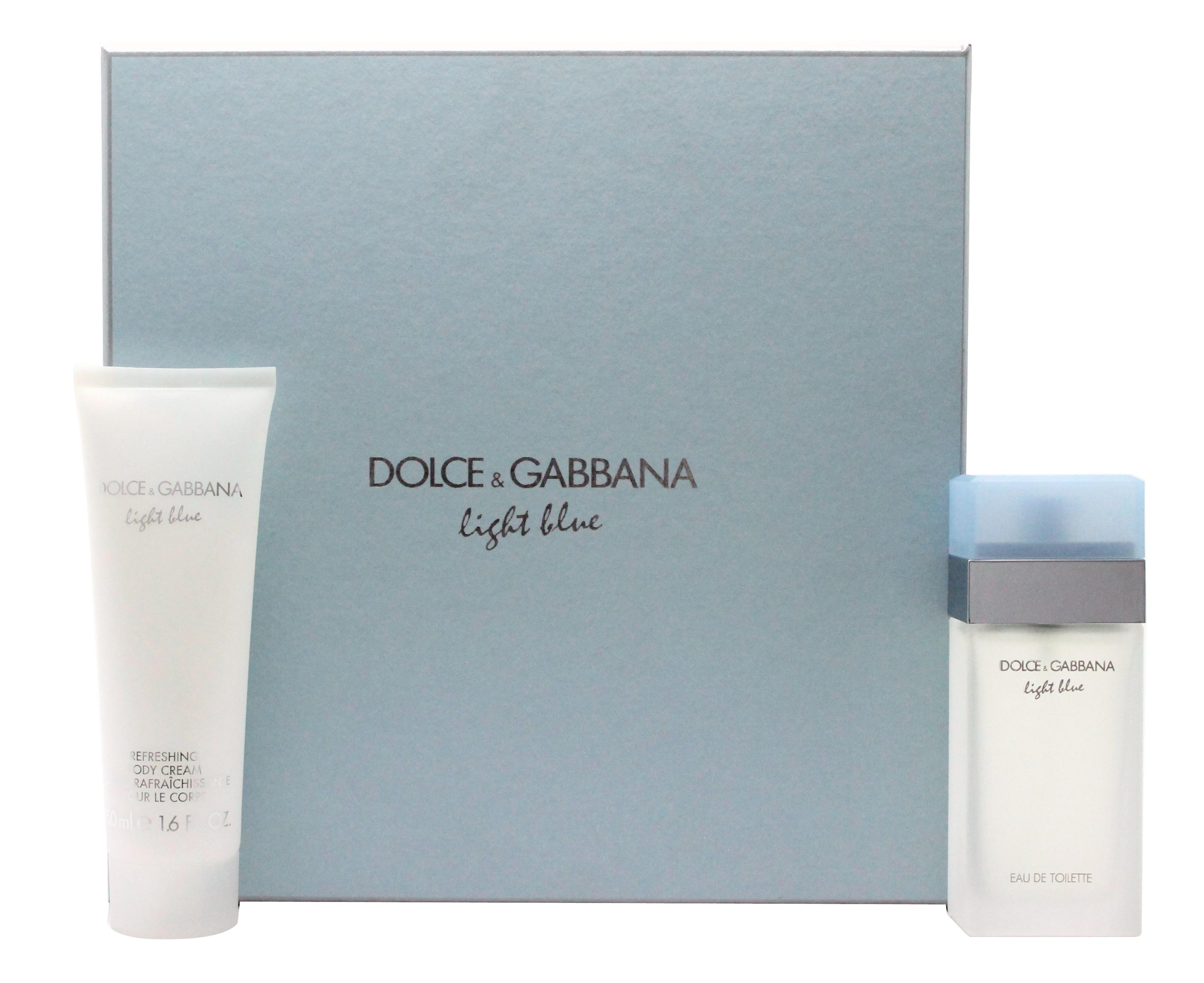 Dolce & Gabbana Light Blue Gift Set 25ml EDT + 50ml Body Cream