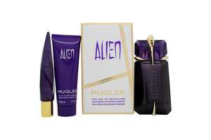 Thierry Mugler Alien Gift Set 60ml Refillable EDP + 50ml Shower Milk + 10ml EDP