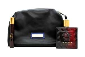 Versace Eros Flame Gift Set 100ml EDP + 10ml EDP + Toiletry Bag