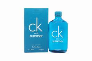 Calvin Klein CK One Summer 2018 Eau de Toilette 100ml Spray