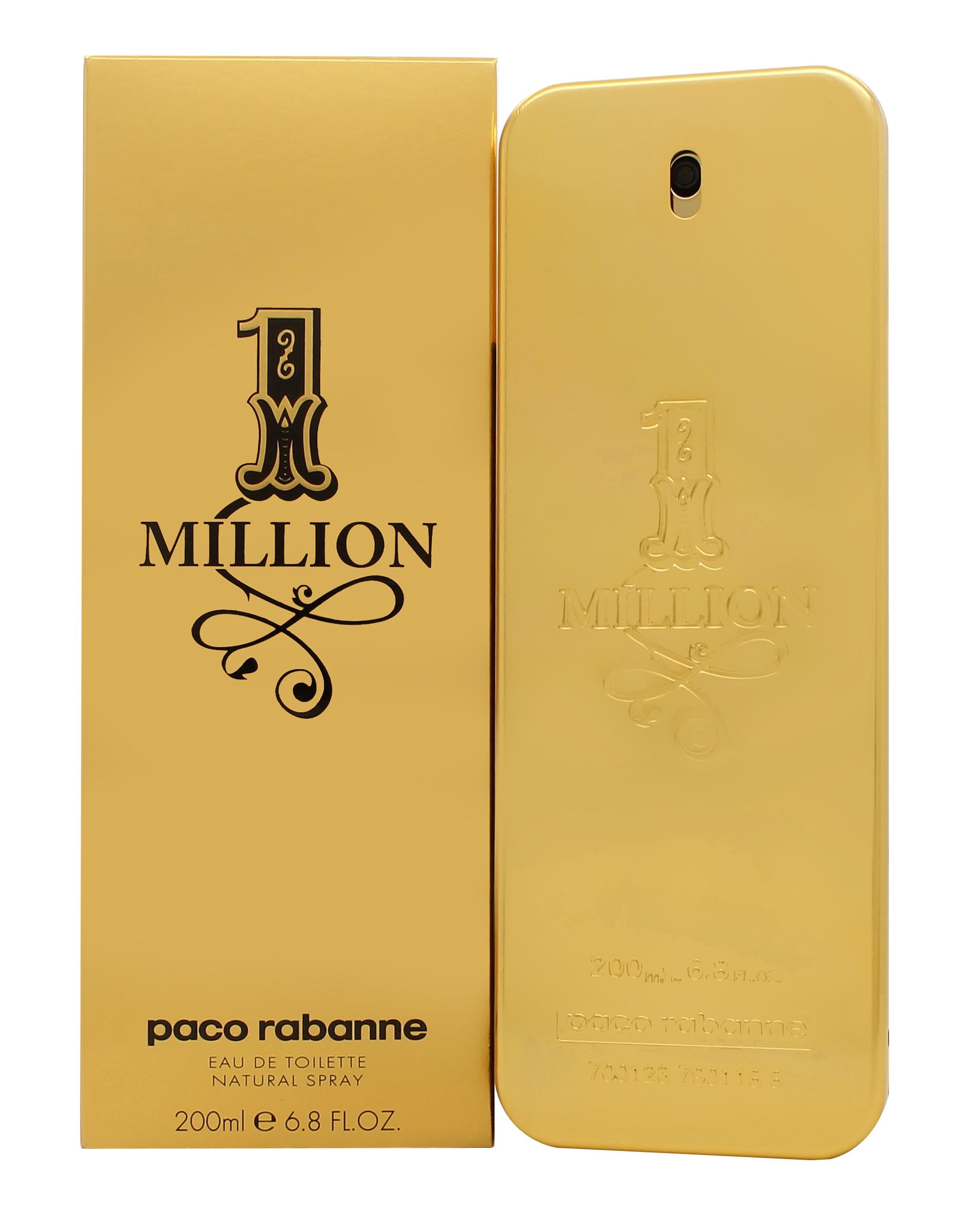 Paco Rabanne 1 Million Eau De Toilette 200ml Spray