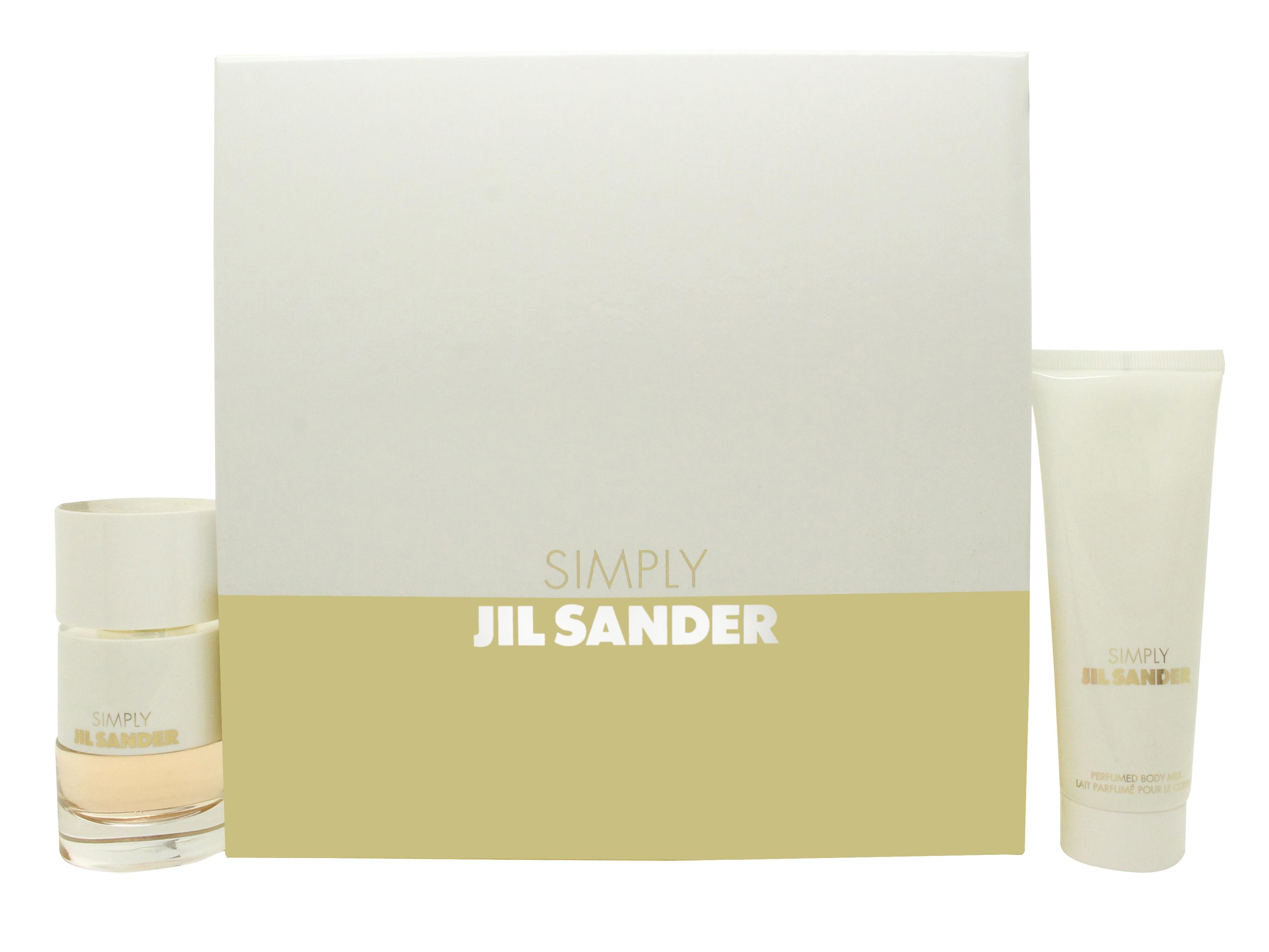 Jil Sander Simply Gift Set 40ml EDT + 75ml Body Milk