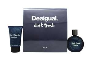 Desigual Dark Fresh Gift Set 100ml EDT + 100ml Aftershave Balm