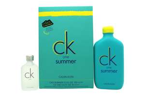 Calvin Klein CK One Summer Gift Set 100ml EDT + 15ml EDT