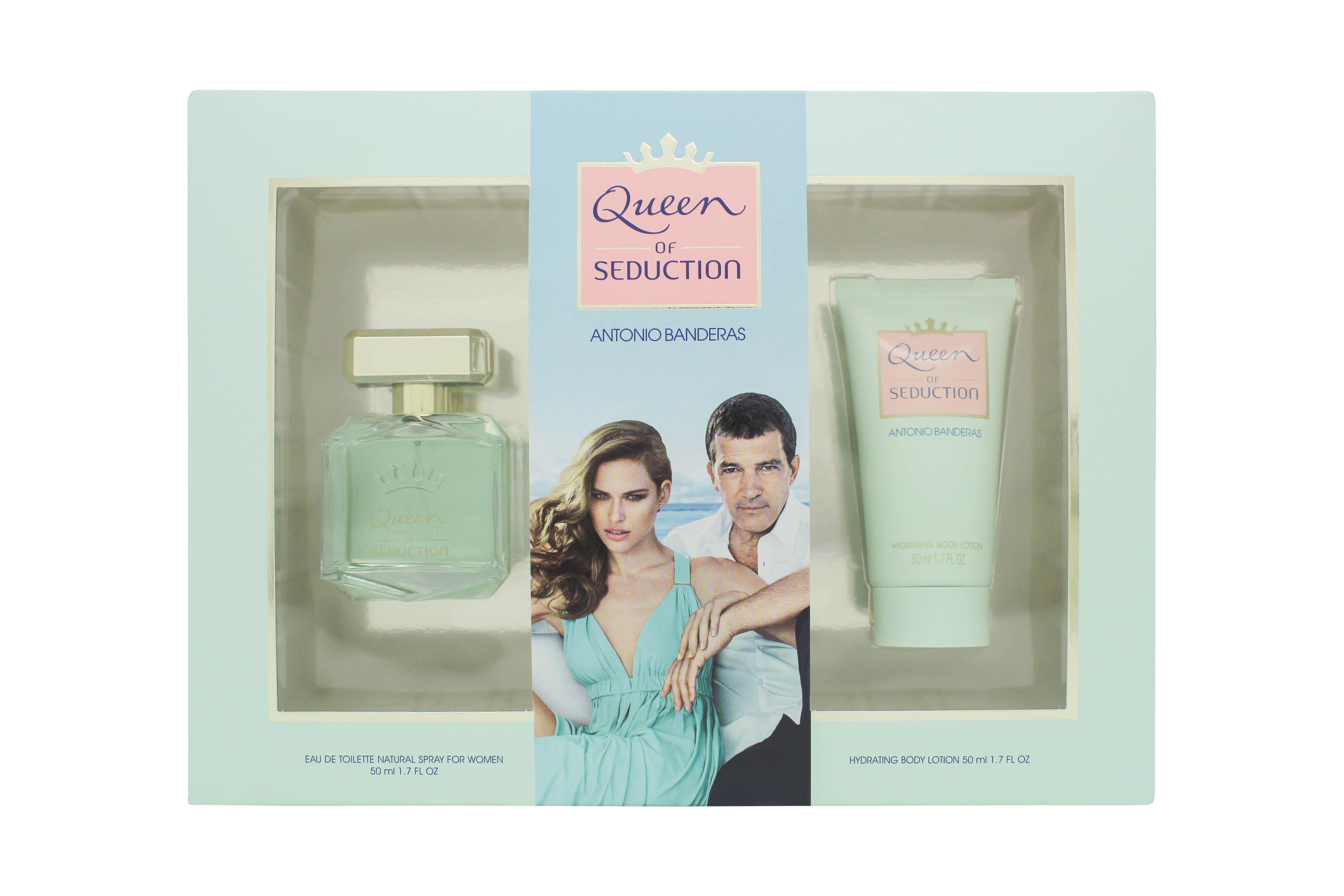 Antonio Banderas Queen of Seduction Gift Set 50ml EDT + 50ml Body Lotion