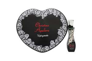 Christina Aguilera Unforgettable Gift Set 30ml EDP + Tin Heart Box
