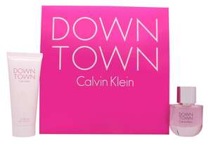 Calvin Klein Downtown Gift Set 50ml EDP + 100ml Shower Gel