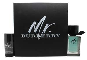 Burberry Mr. Burberry Gift Set 100ml EDT + 75g Deodorant Stick