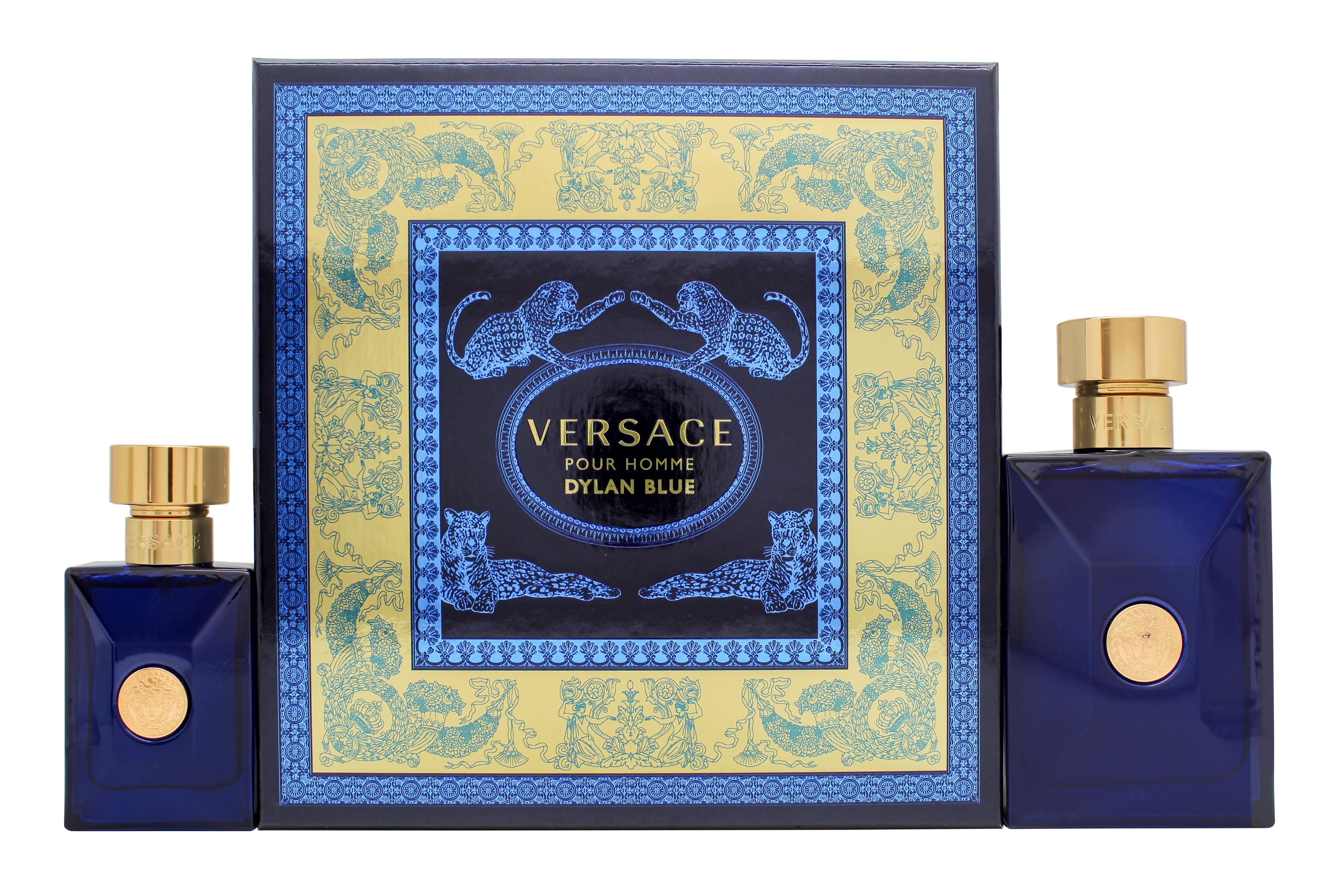 Versace  Pour Homme Dylan Blue Gift Set 100ml EDT + 30ml EDT