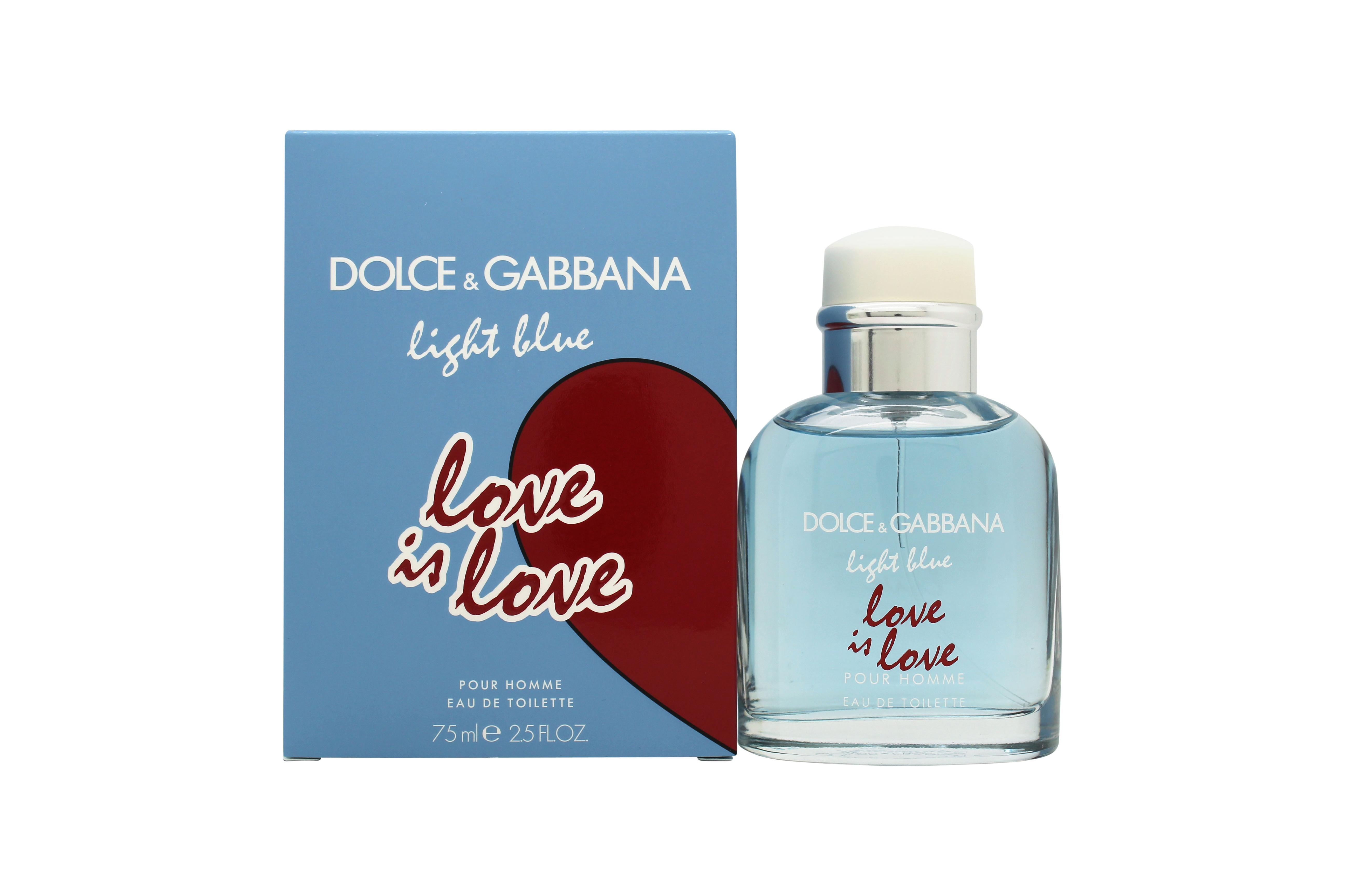 Dolce & Gabbana Light Blue Love is Love for Men Eau de Toilette 75ml Spray