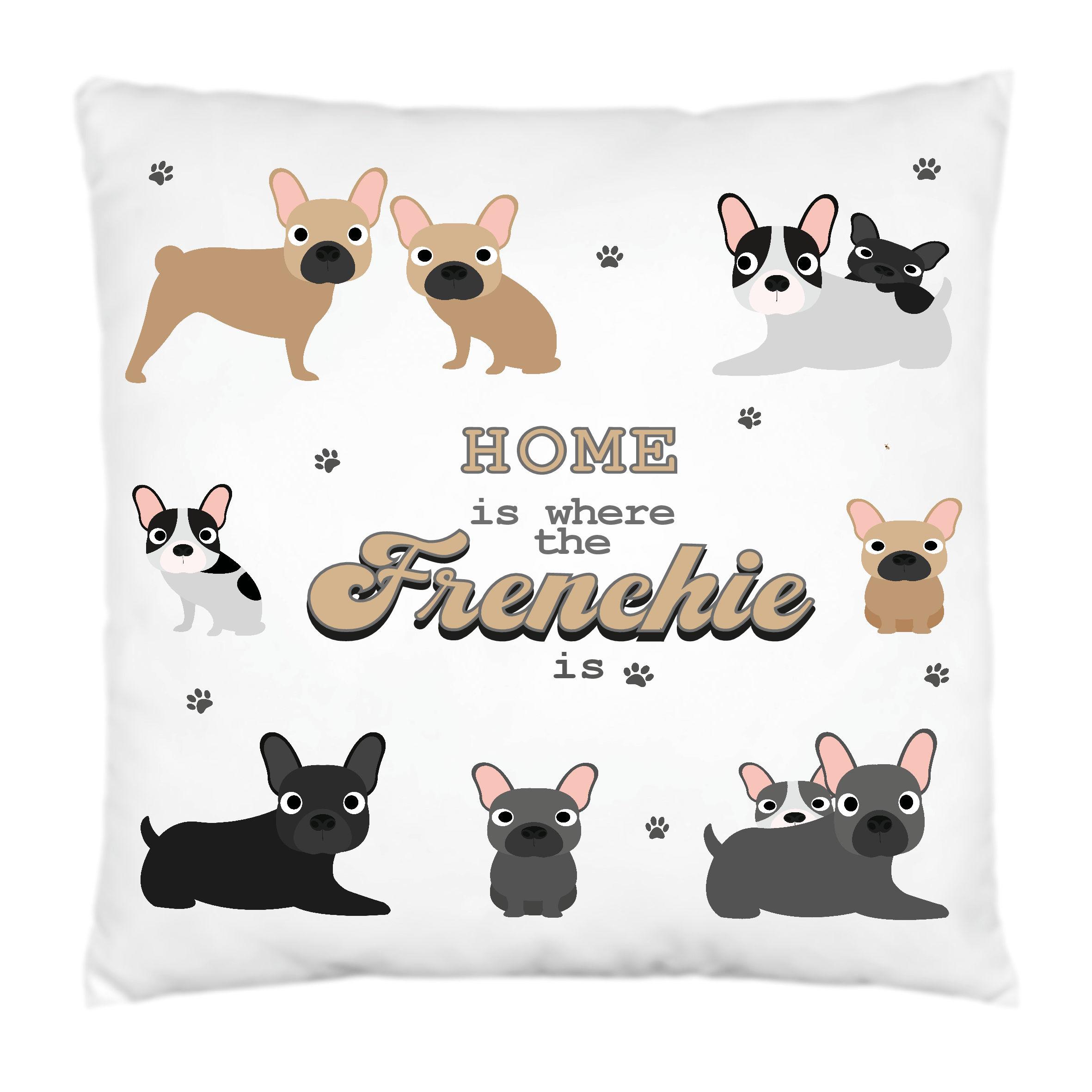 French Bulldog Cushion,Pillow,Frenchie,Dogs,Gift for Dog Lovers,New Home Gift,Home Decor