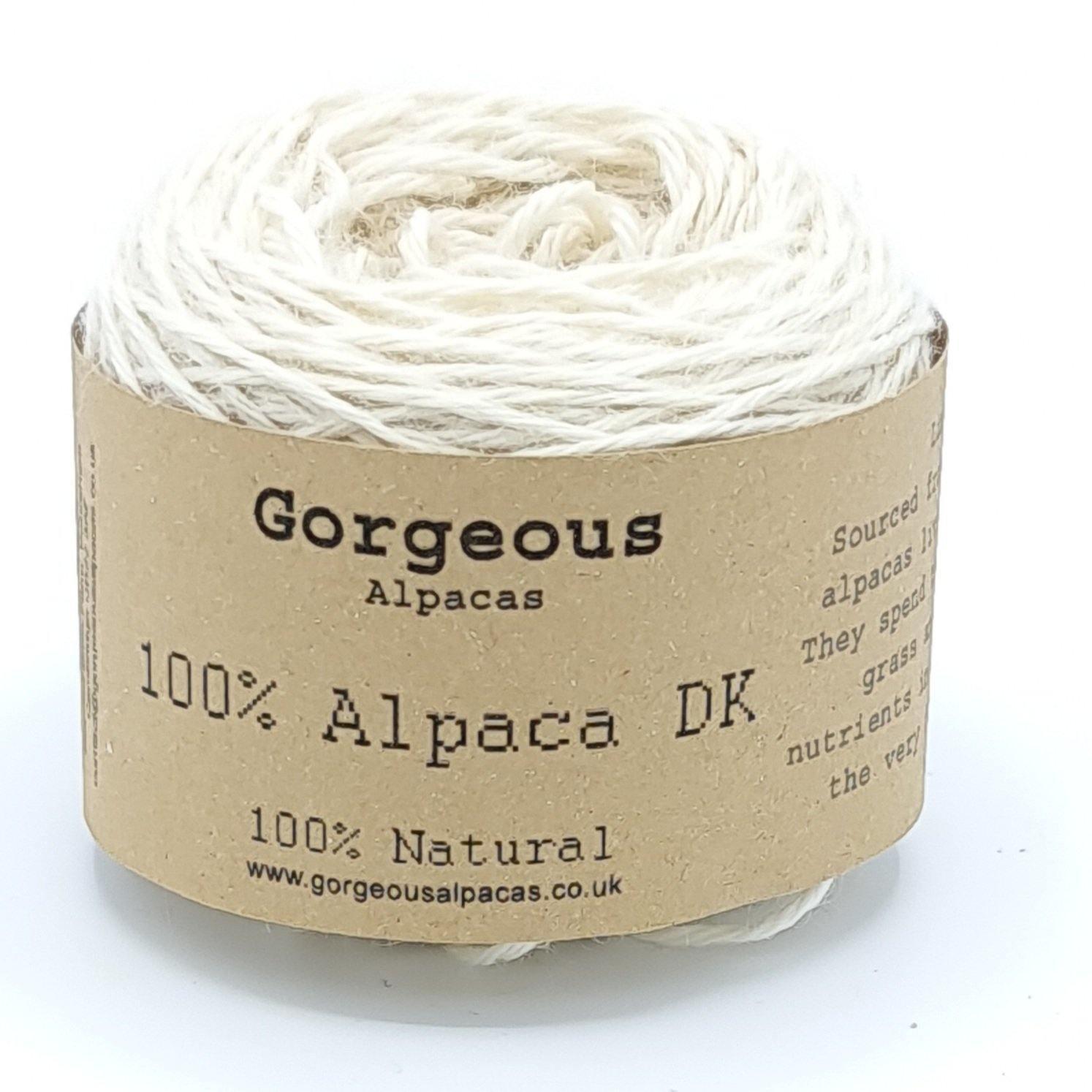 Limited Edition DK 100% Alpaca Yarn 50g - Gorgeous Alpacas