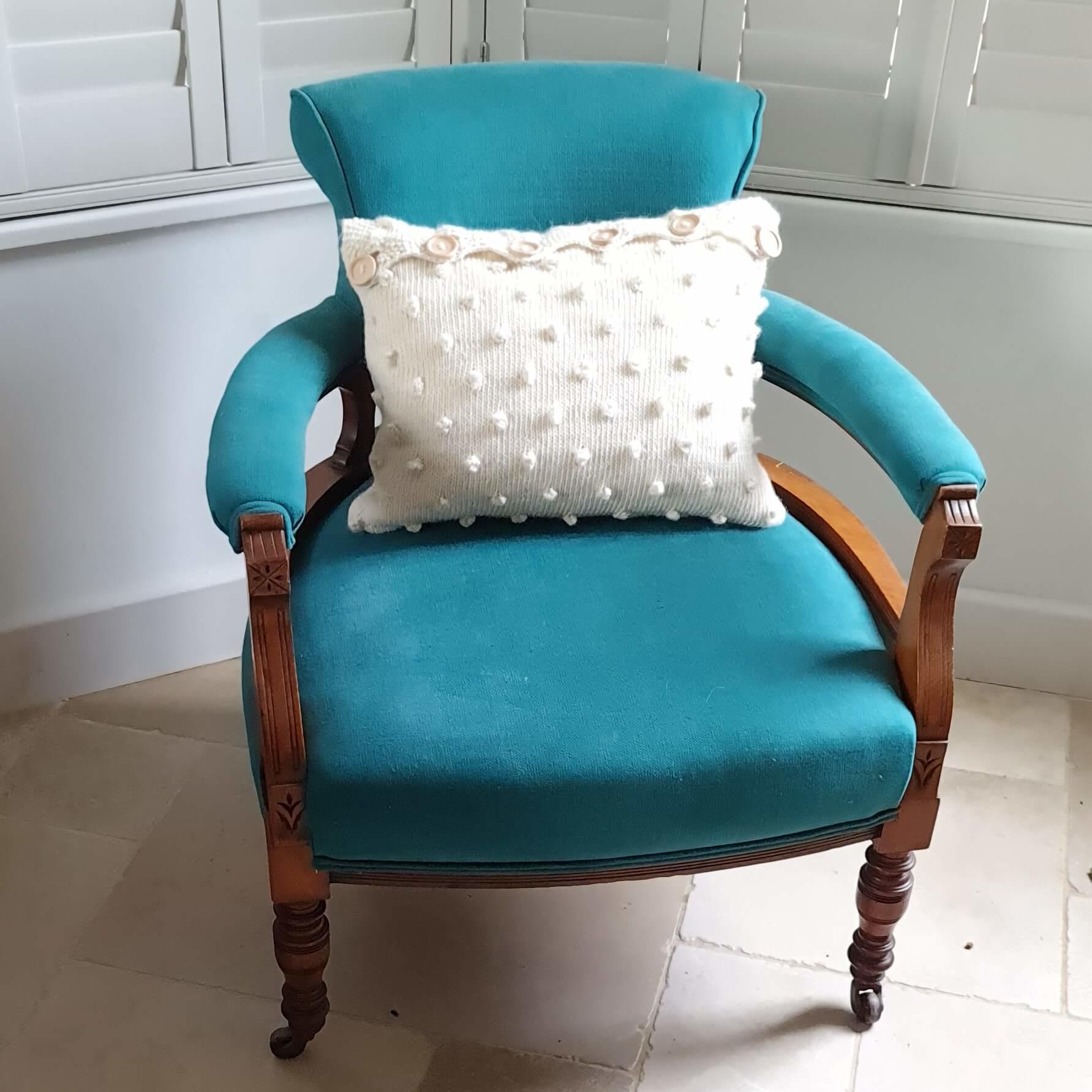 Image of cushion on chair