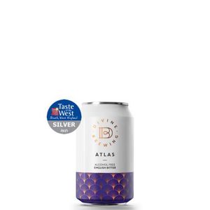 Divine Brewing Co Atlas English Bitter - Alcohol Free 0.5% Can 330ml