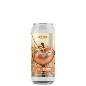 Lowtide Atomic Blonde Apricot Blonde Ale - Alcohol Free 0.5% Can 440ml