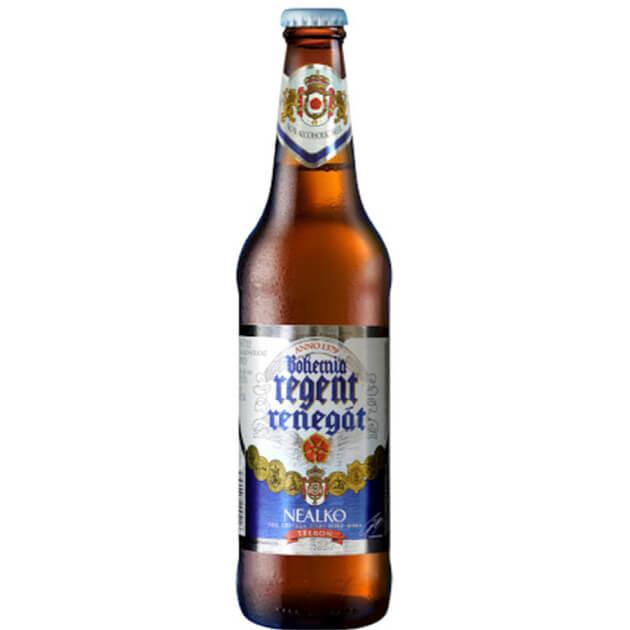 **BB 8/2/22** Bohemia Regent Renegát Pilsner - Alcohol Free 0.5% Bottle 500ml