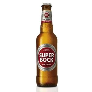 Super Bock Pilsner - Alcohol Free 0.5% 330ml Bottle
