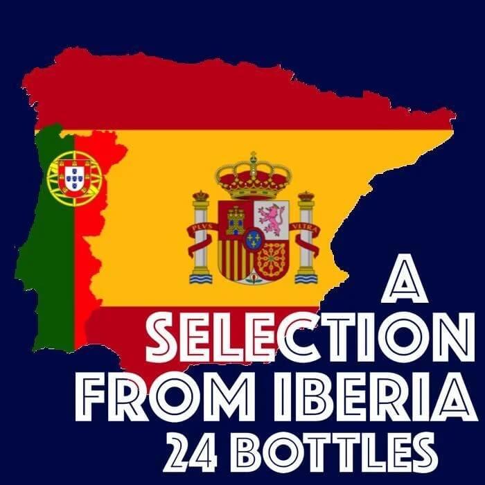 Iberian Selection Pack - 24 Bottles or Cans from Spain and Portugal - Alcohol Free 0.5%