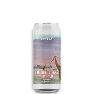 Lowtide Forgot To Take My Pils Alcohol Free Lager 0.5%
