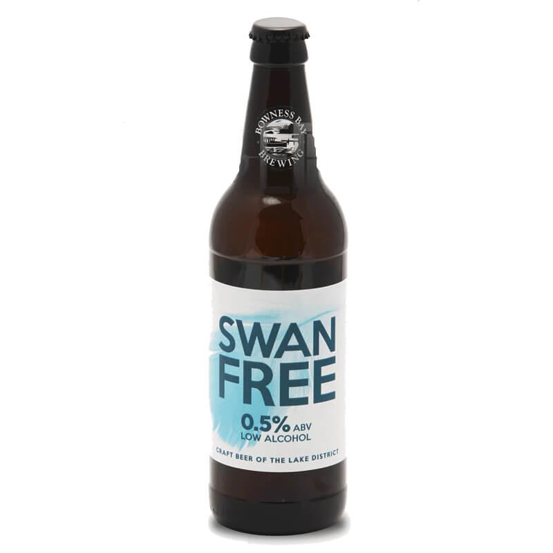 Bowness Bay Swan Free IPA - Alcohol Free 0.5% Bottle 500ml