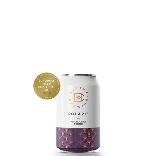 Divine Brewing Co Polaris Porter - Alcohol Free 0.5% Can 330ml