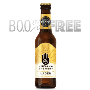 Nirvana Bavarian Helles Lager - Alcohol Free 0.3% Bottle 330ml