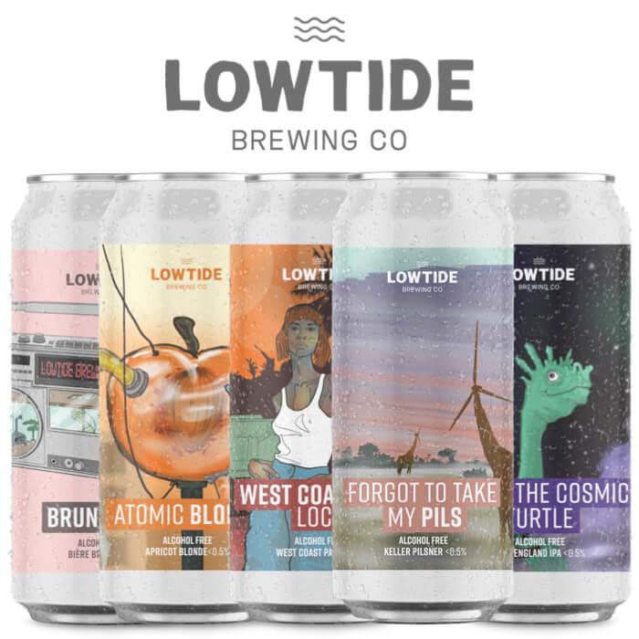 Lowtide Brewing Co Selection Pack - Alcohol Free 0.5%