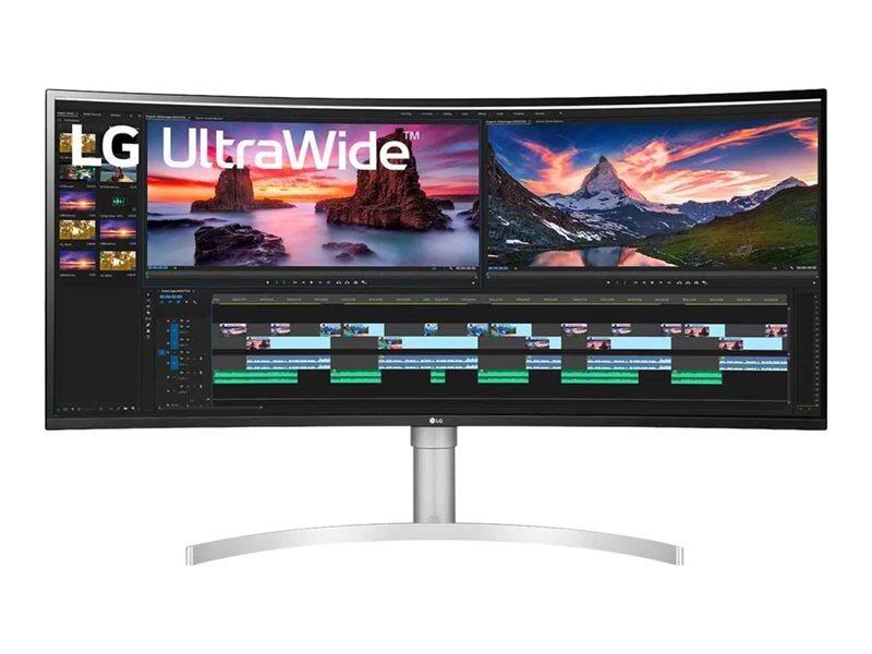 LG UltraWide 38WN95CP-W - LED monitor - curved - 38"- HDR