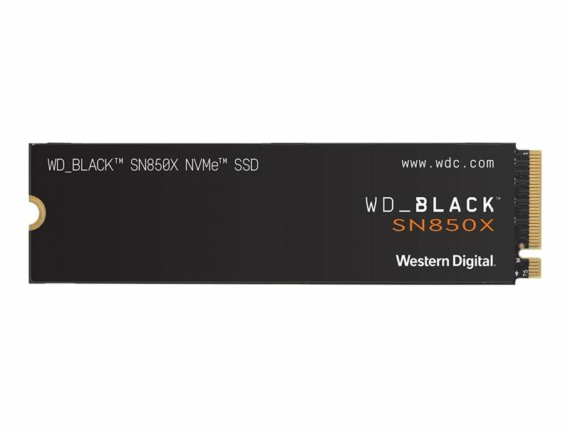 WD_BLACK SN850X NVMe SSD WDS100T2X0E - SSD - 1 TB - PCIe 4.0 x4 (NVMe)