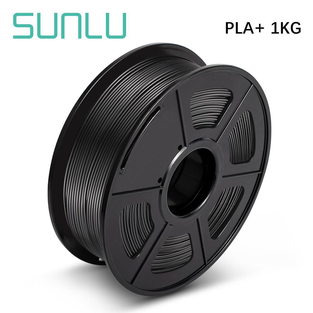 SUNLU PLA black Filament 175mm 3D Printer Filament 1kg