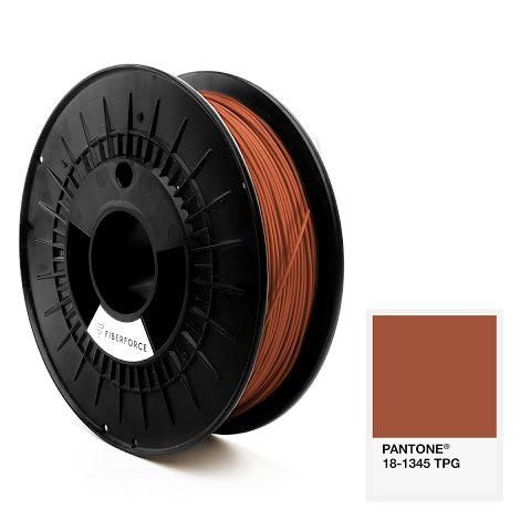 Fiberforce PLA 1.75mm 3D Printer Filament Pantone 18-1345 TPG