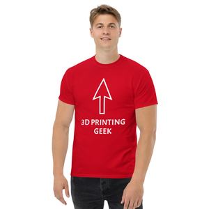3D PRINTING GEEK - Men's heavyweight T-Shirt