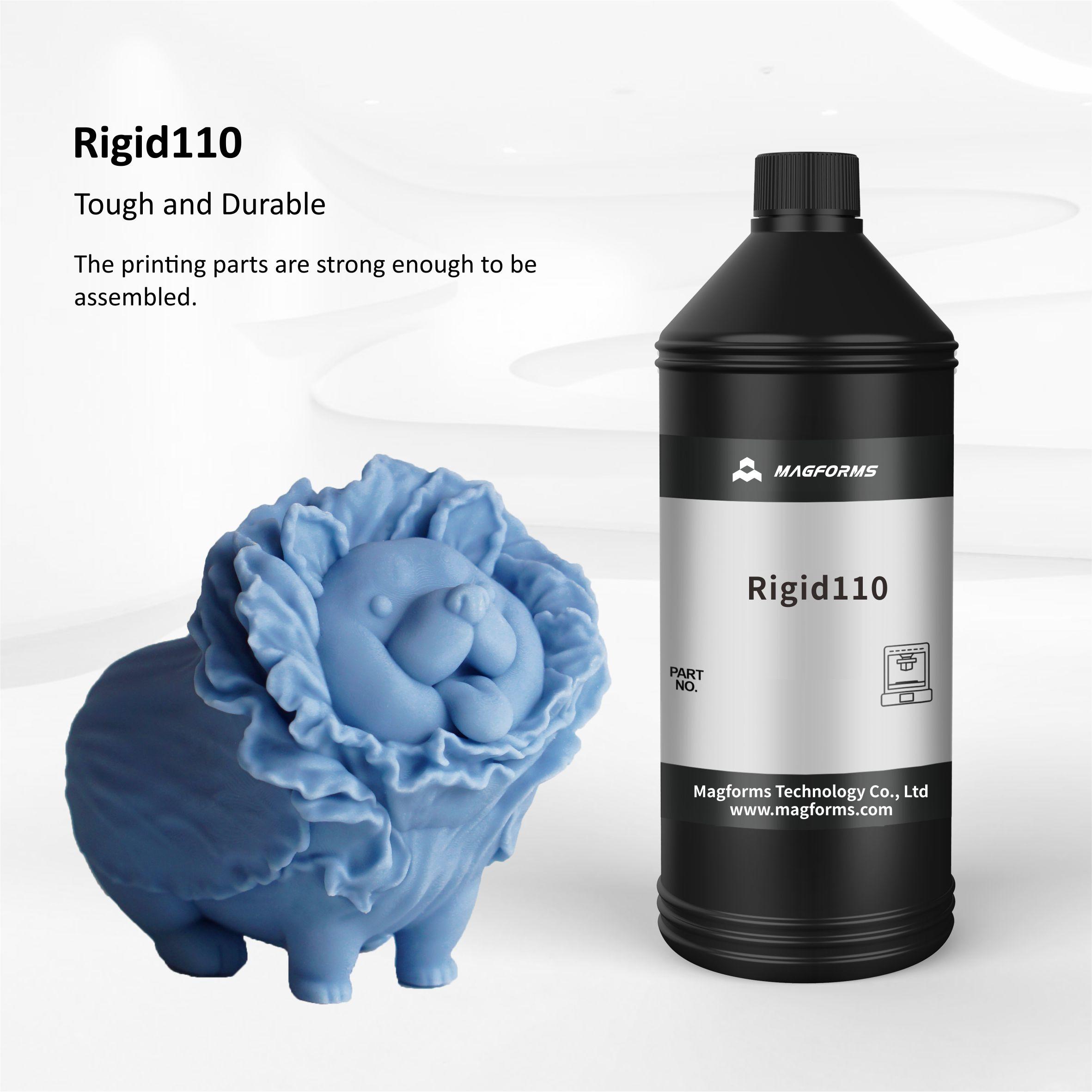 Magforms Rigid 110 3D Photopolymer Resin Blue