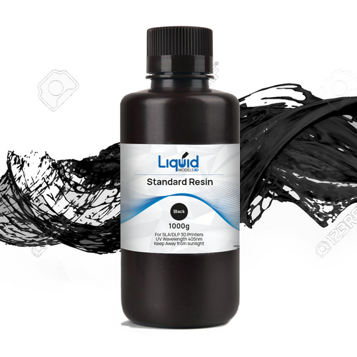 Liquid Models 3D Standard Black 3D Printer resin 405nm 1000ml/1L
