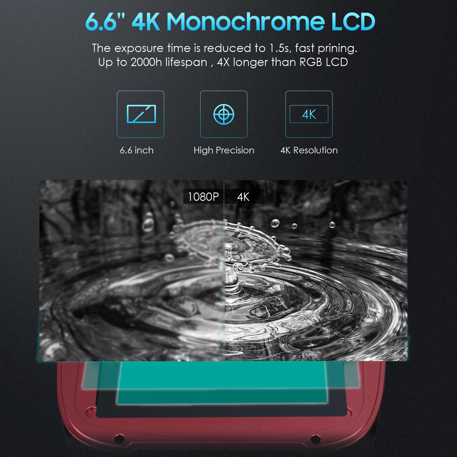 Elegoo Mars 3 Monochrome 4K LCD Screen