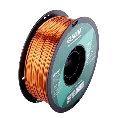 eSUN eSilk PLA Copper Filament 1.75mm 3D Printer Silk Filament 1kg