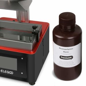 Elegoo Standard 3D Printer resin Clear/Translucent 405nm 1000ml/1L