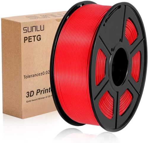 SUNLU PETG Red 1.75mm 3D Printer Filament 1kg
