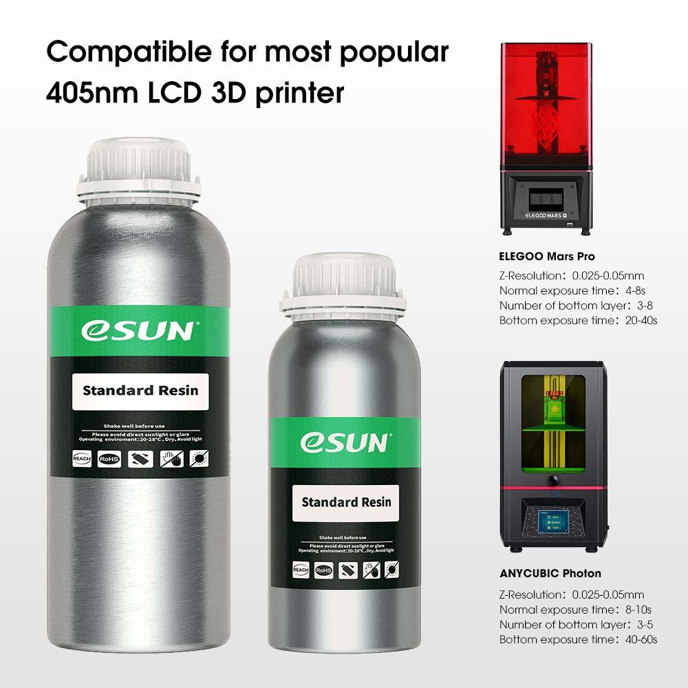 eSUN Standard Black 3D Printer resin 405nm 1000ml/1L