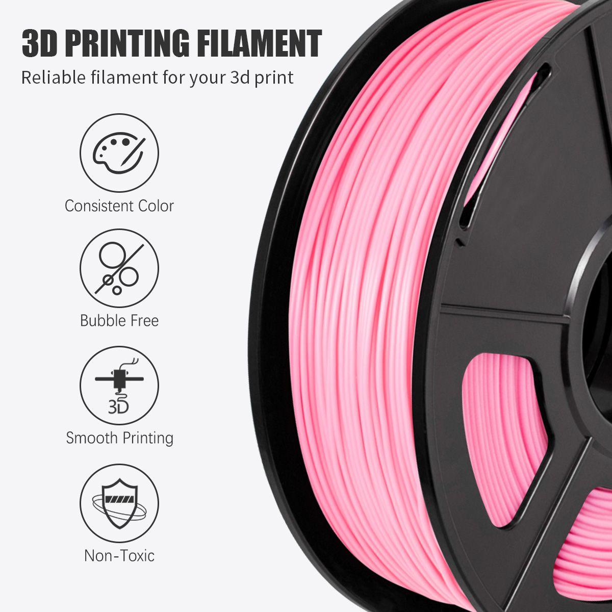 SUNLU PLA Pink Filament 1.75mm 3D Printer Filament 1kg