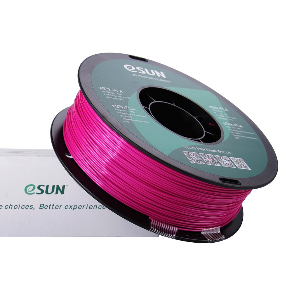 eSUN eSilk PLA Violet Filament 1.75mm 3D Printer Silk Filament 1kg