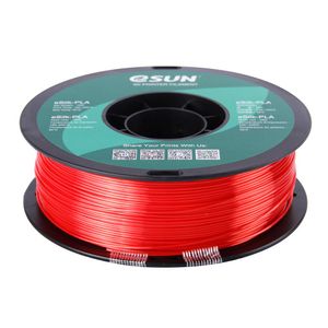 eSUN eSilk PLA Red Filament 1.75mm 3D Printer Silk Filament 1kg