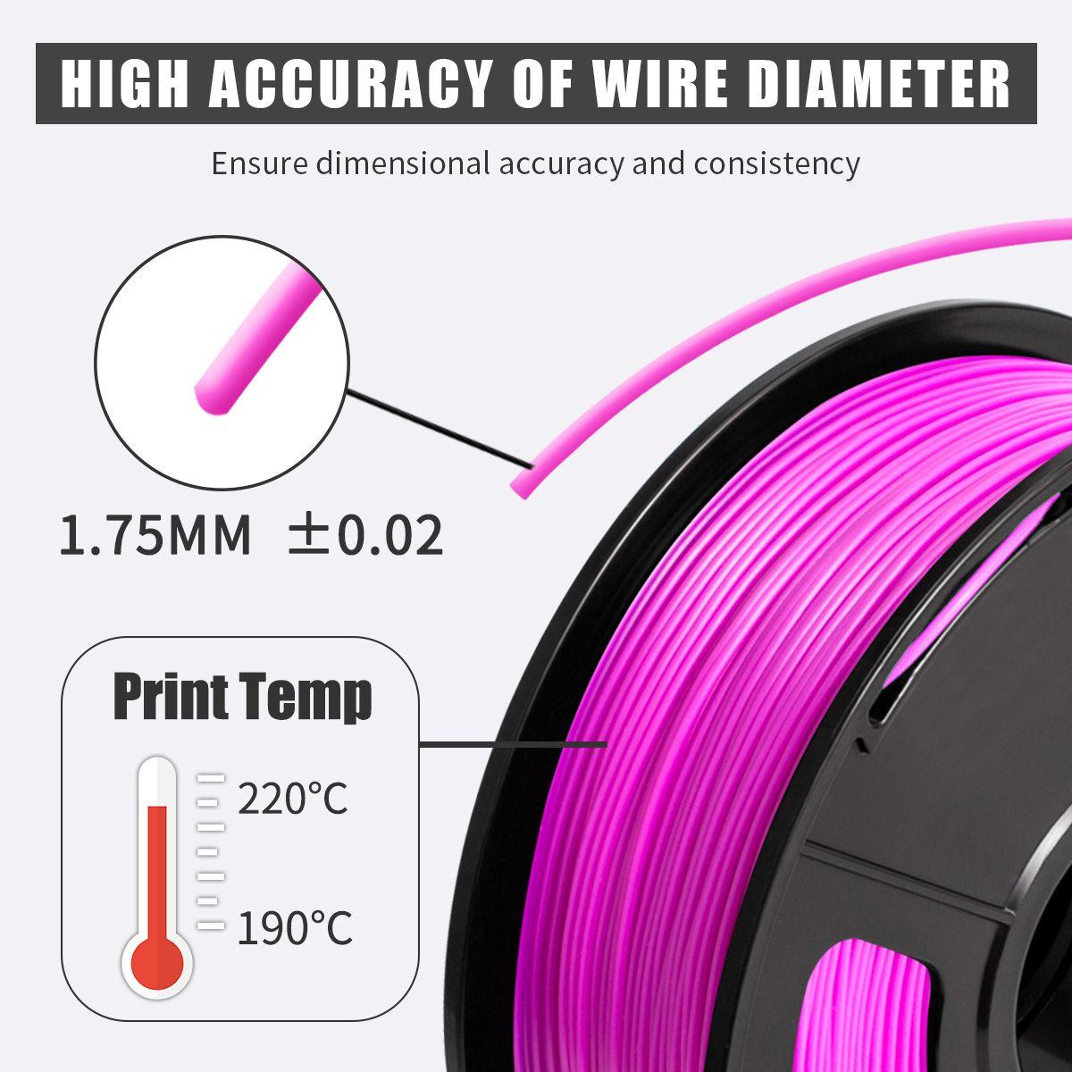 SUNLU PLA Fuchsia Filament 1.75mm 3D Printer Filament 1kg