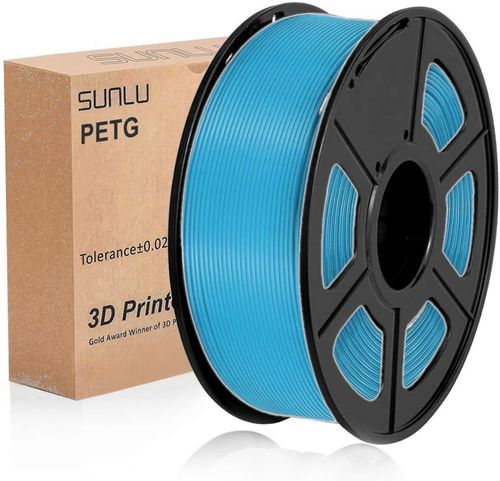 SUNLU PETG Cyan 1.75mm 3D Printer Filament 1kg