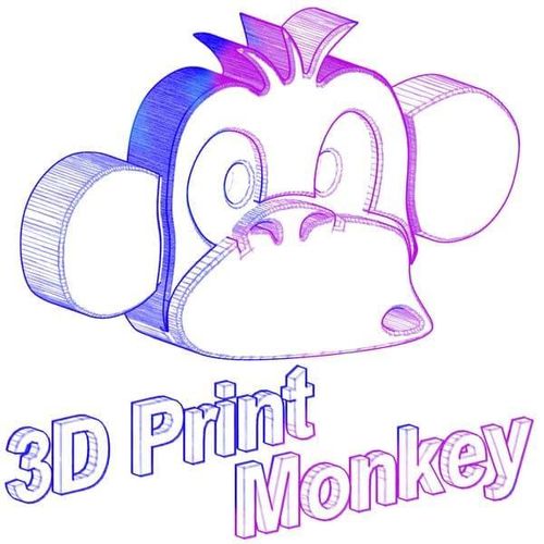 3D Print Monkey Logo