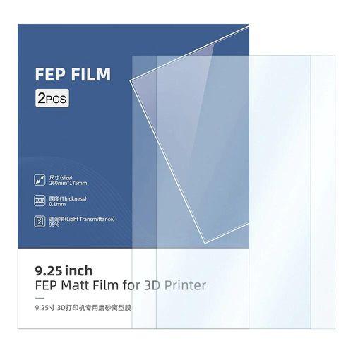 FEP FILM 200 Micron (5 Sheet Pack) - Monocure 3D